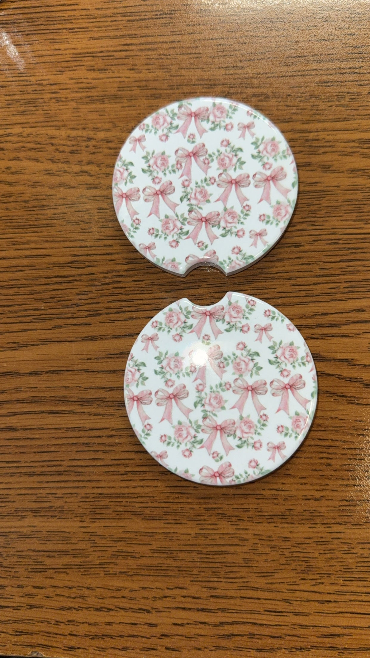 Pink Bows Skinny Tumbler