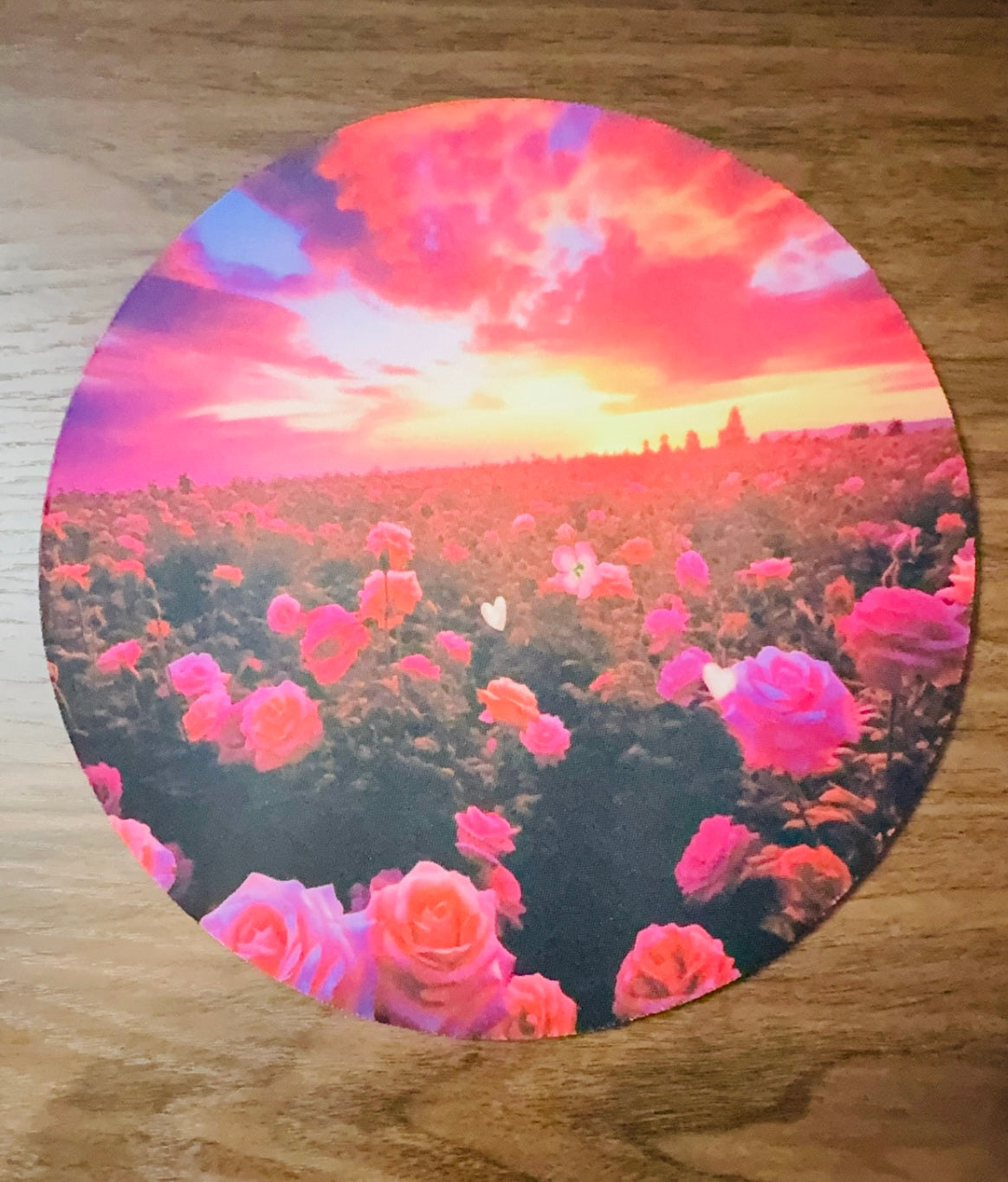 Pink Roses Mousepad