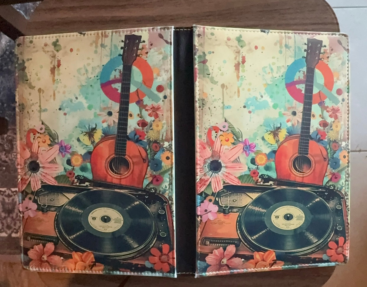 Flower Power Reusable Journal/ Notebook