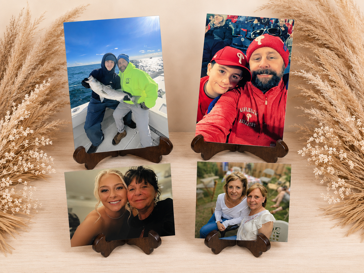 Custom metal photo print