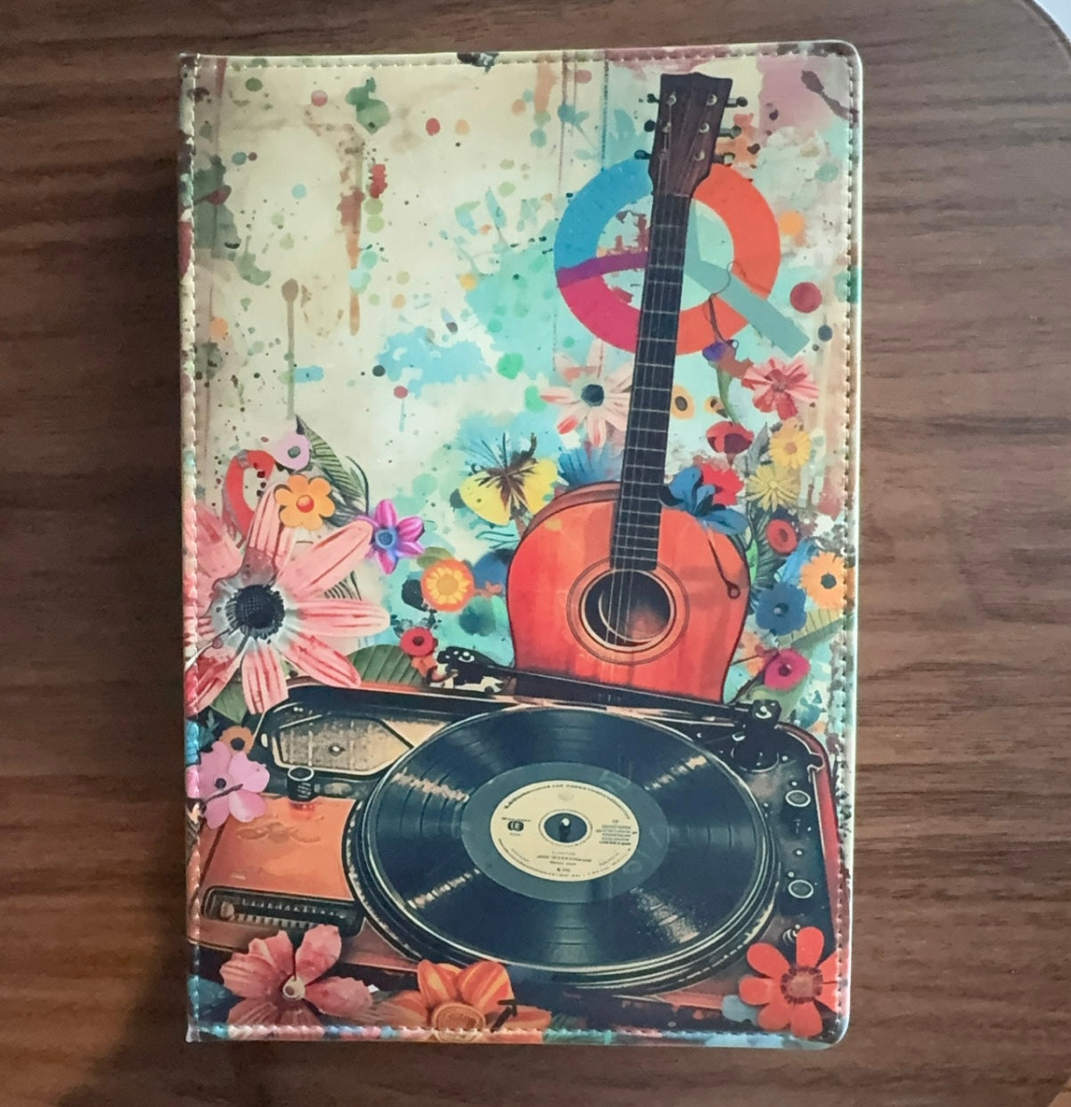 Flower Power Reusable Journal/ Notebook
