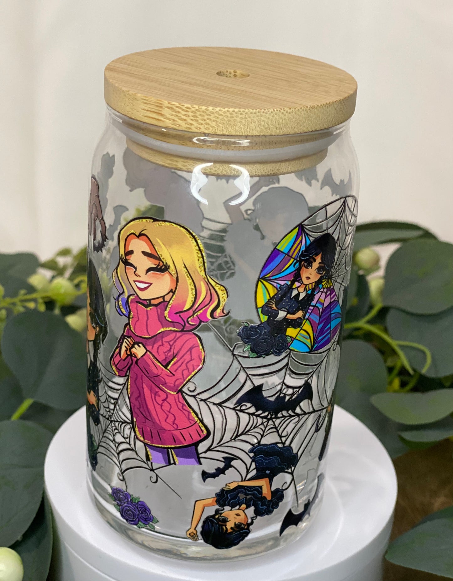 Cobb Web Girls Glass Cup