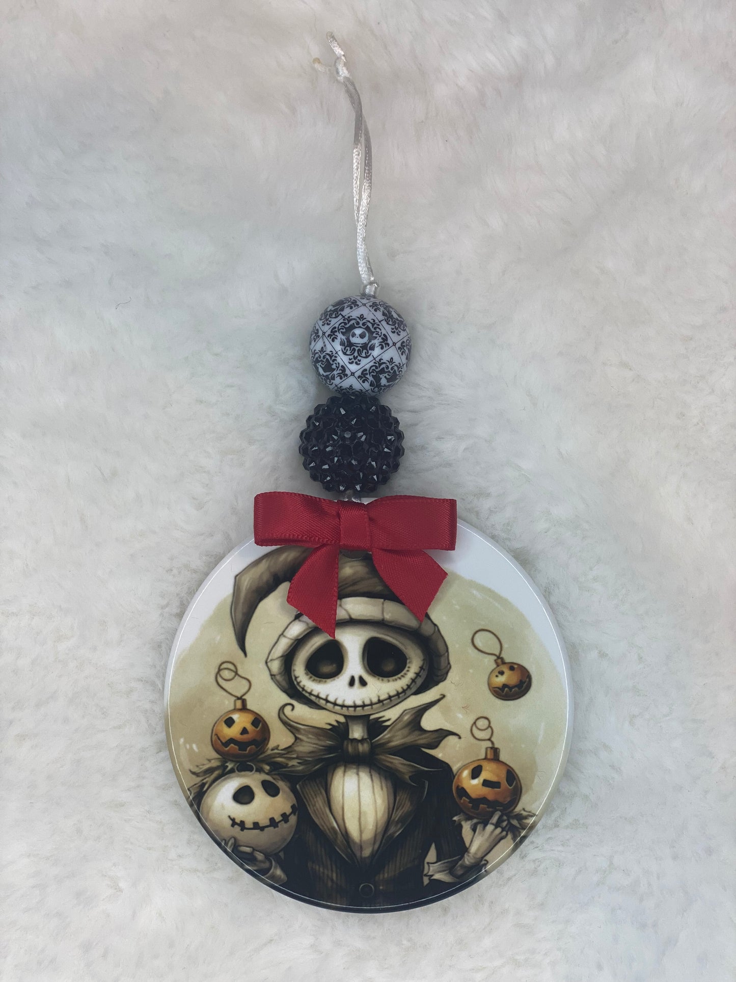 Ghostly Christmas Ornament
