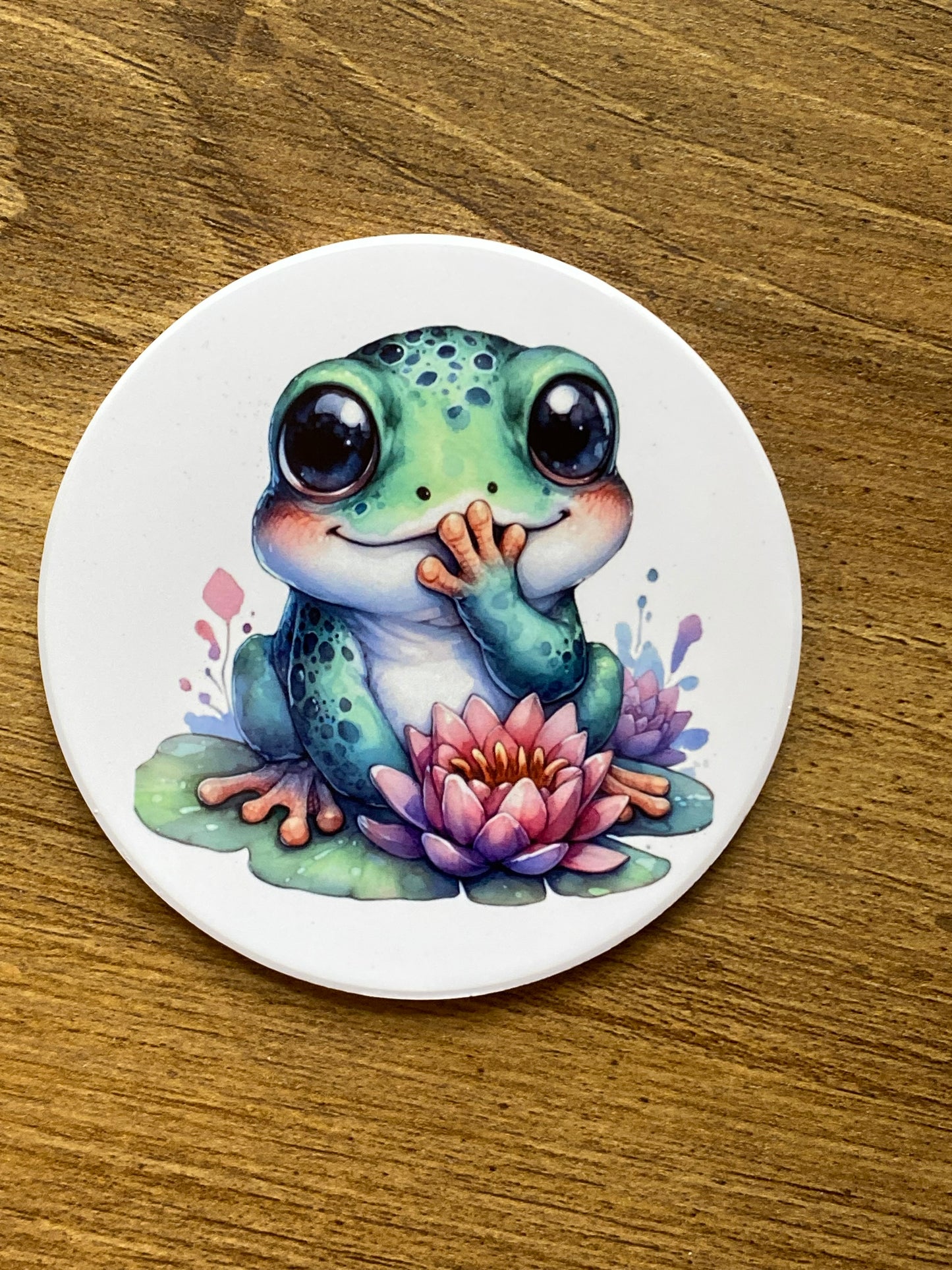 Oh! Froggy Drink Coasters
