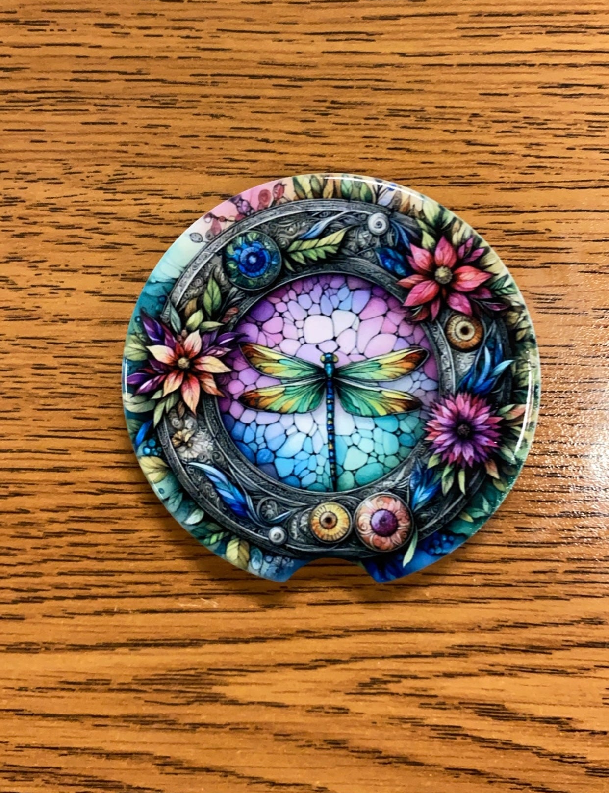Dragonfly Car Coaster Set