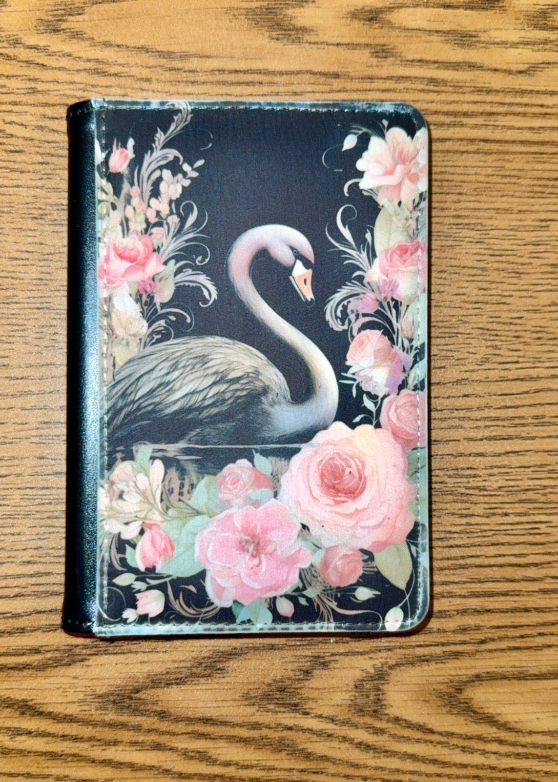 Swan’s Blush Passport Holder