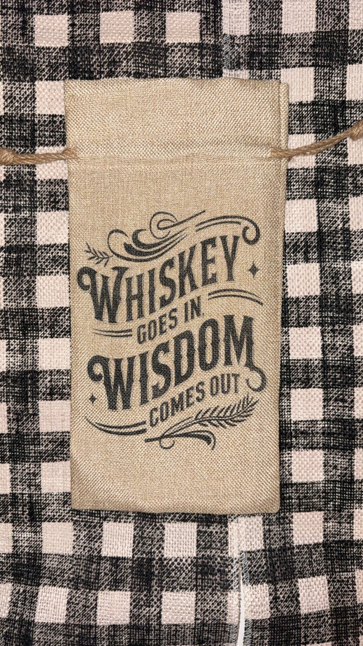 Whiskey Goes in Tumbler Set