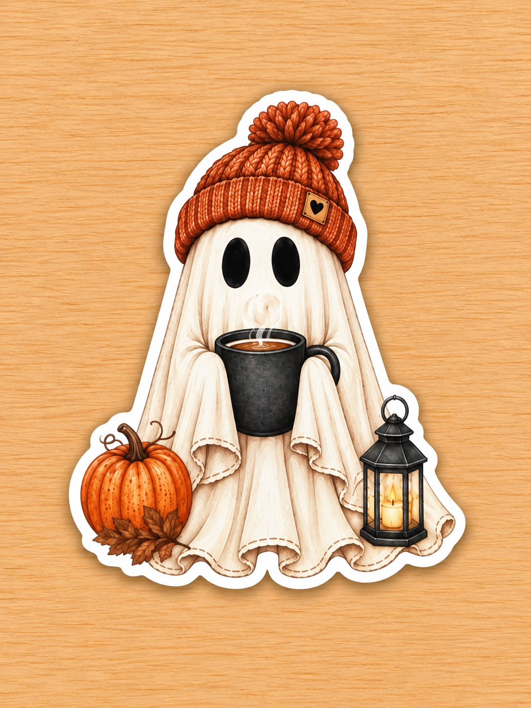 Cute Halloween Ghost Stickers
