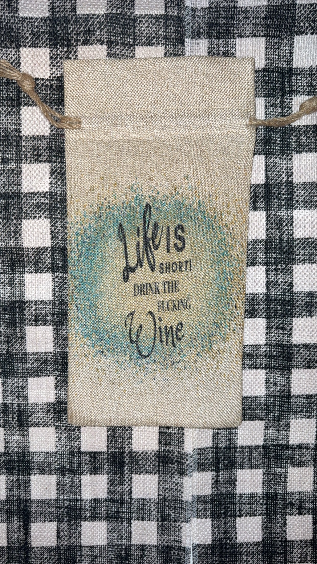 Life is Short Wine Tumbler Set