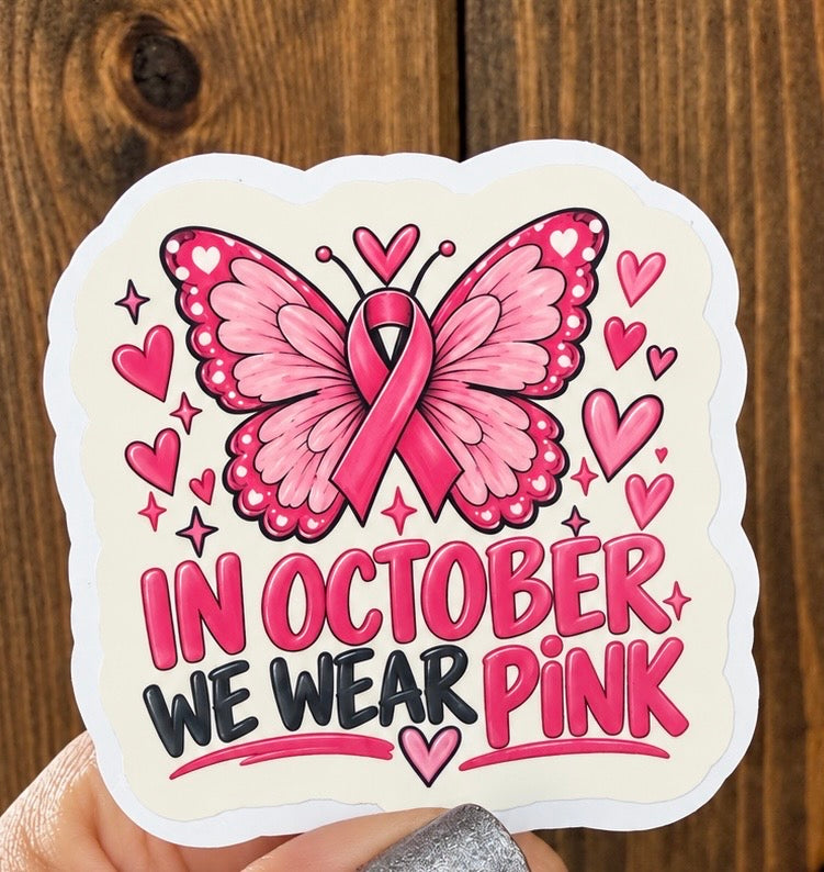 Breast Cancer Awareness Stickers