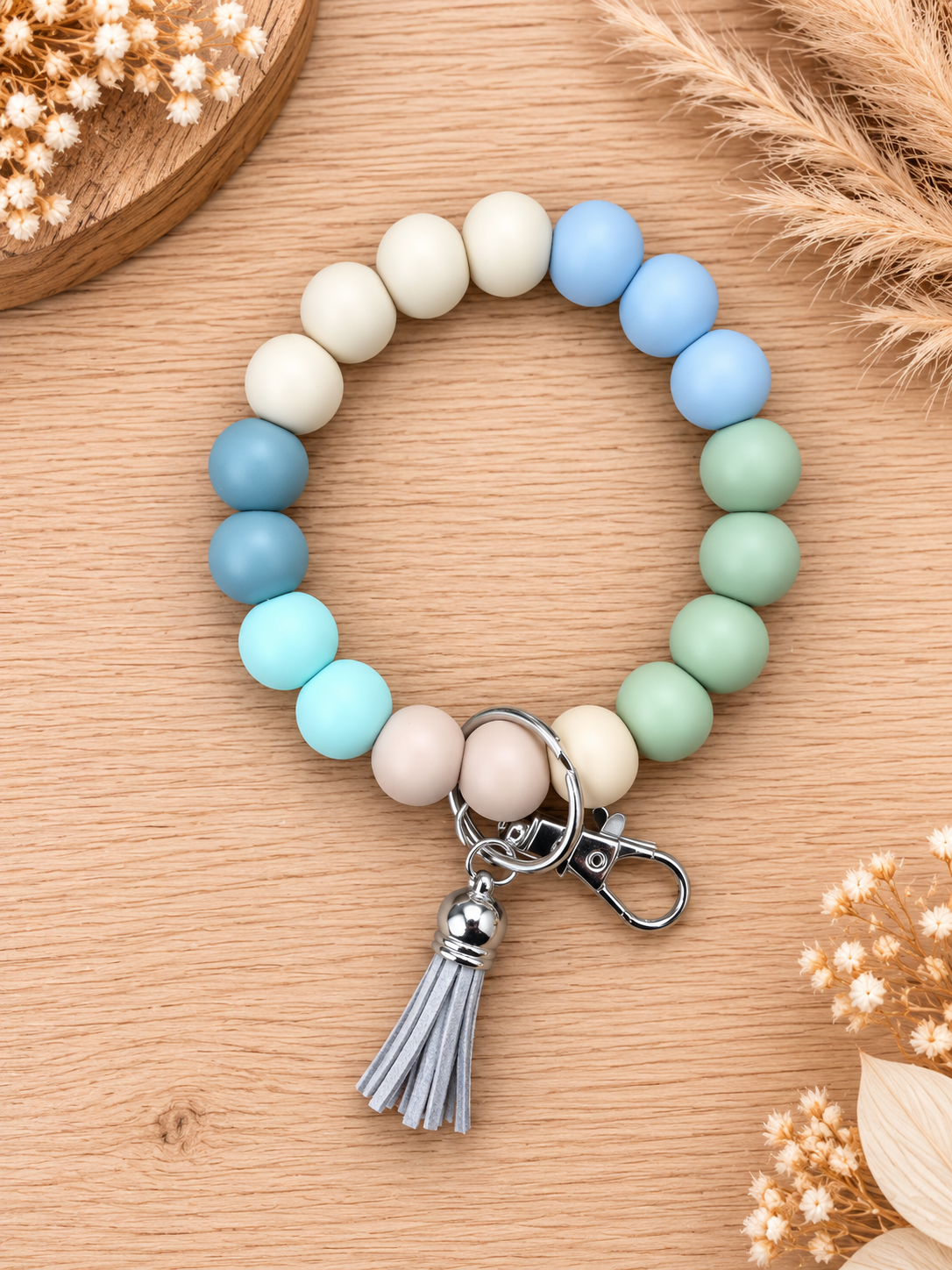 Beaded Wristlet Keychains – Clearance | Ready to Ship