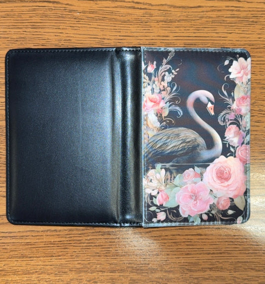 Swan’s Blush Passport Holder