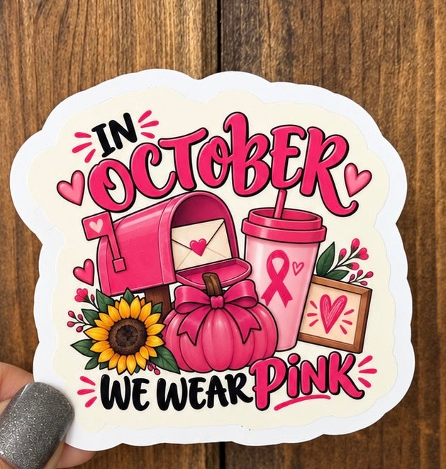 Breast Cancer Awareness Stickers