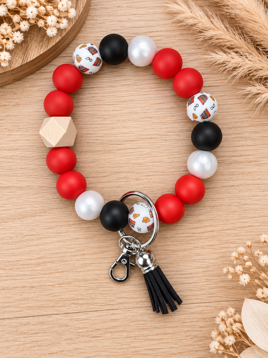 Beaded Wristlet Keychains – Clearance | Ready to Ship