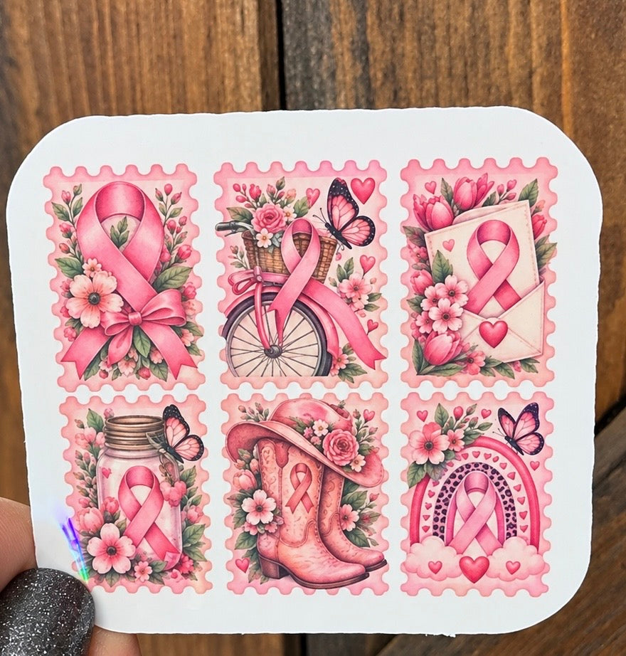 Breast Cancer Awareness Stickers