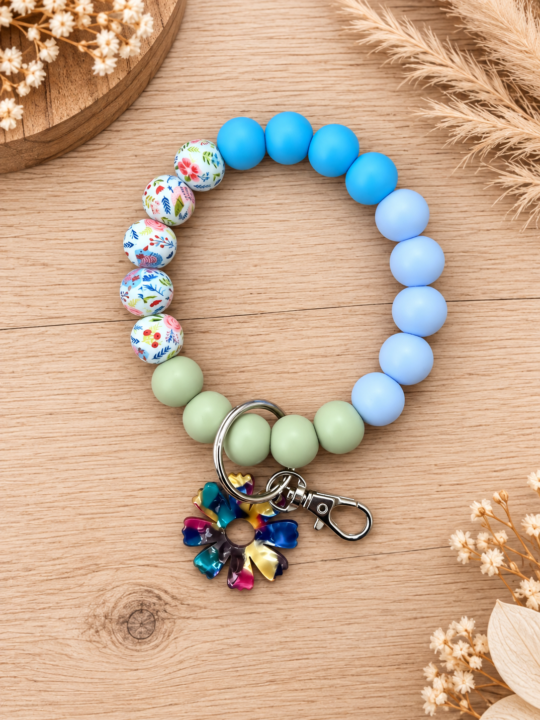 Beaded Wristlet Keychains – Clearance | Ready to Ship