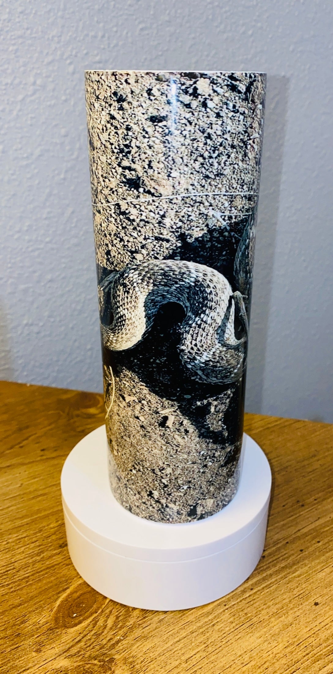 Rattle Snake Skinny Tumbler