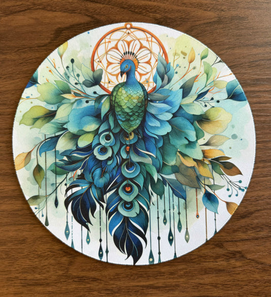 Peacock Mousepad