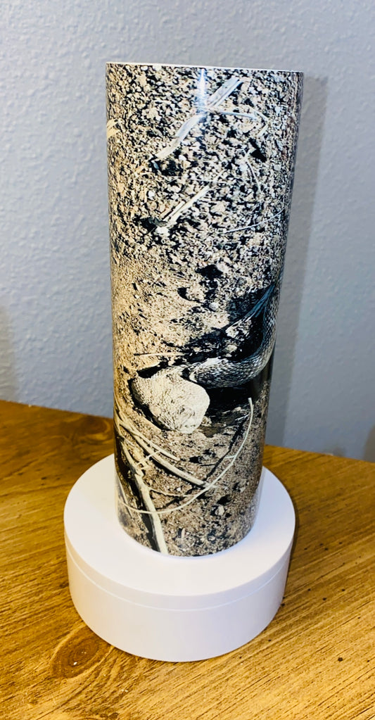 Rattle Snake Skinny Tumbler