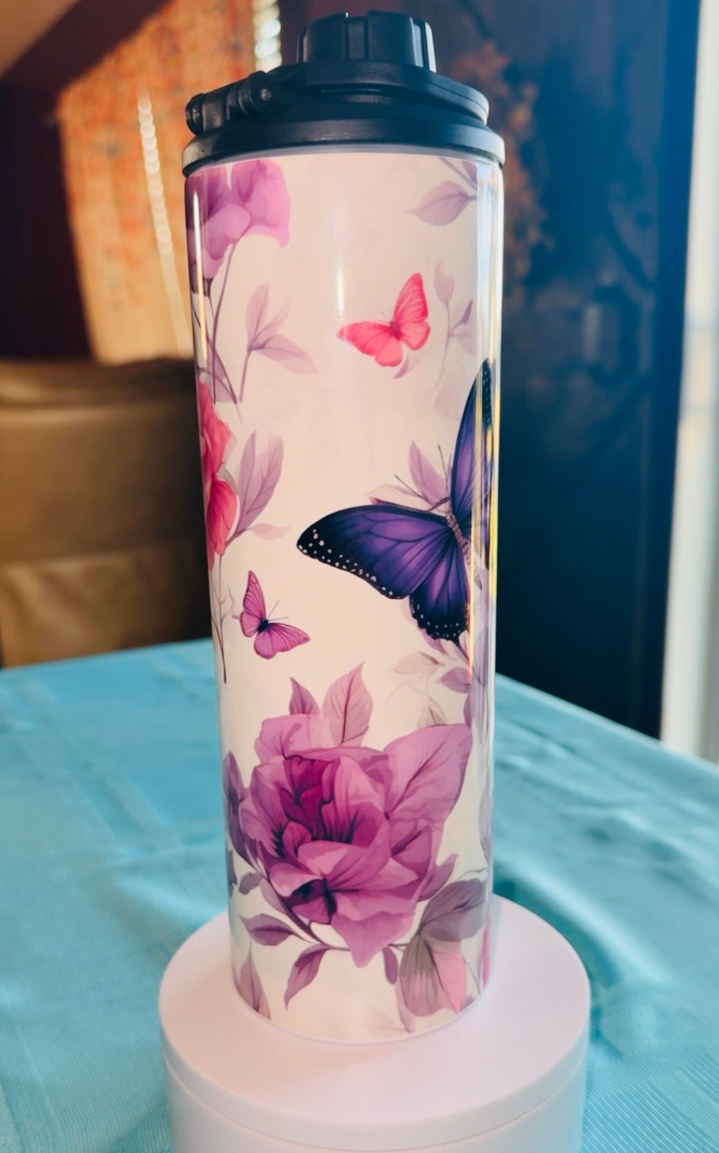 Butterfly Skinny Tumbler