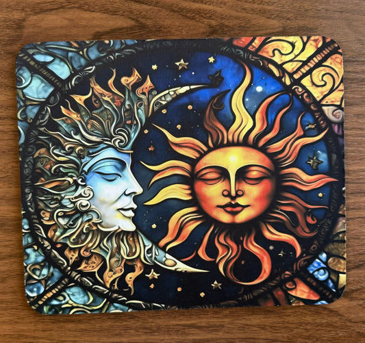 Moon & Sun Mousepad