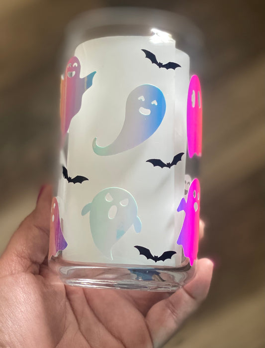 Ghostly Glass Glass Cup