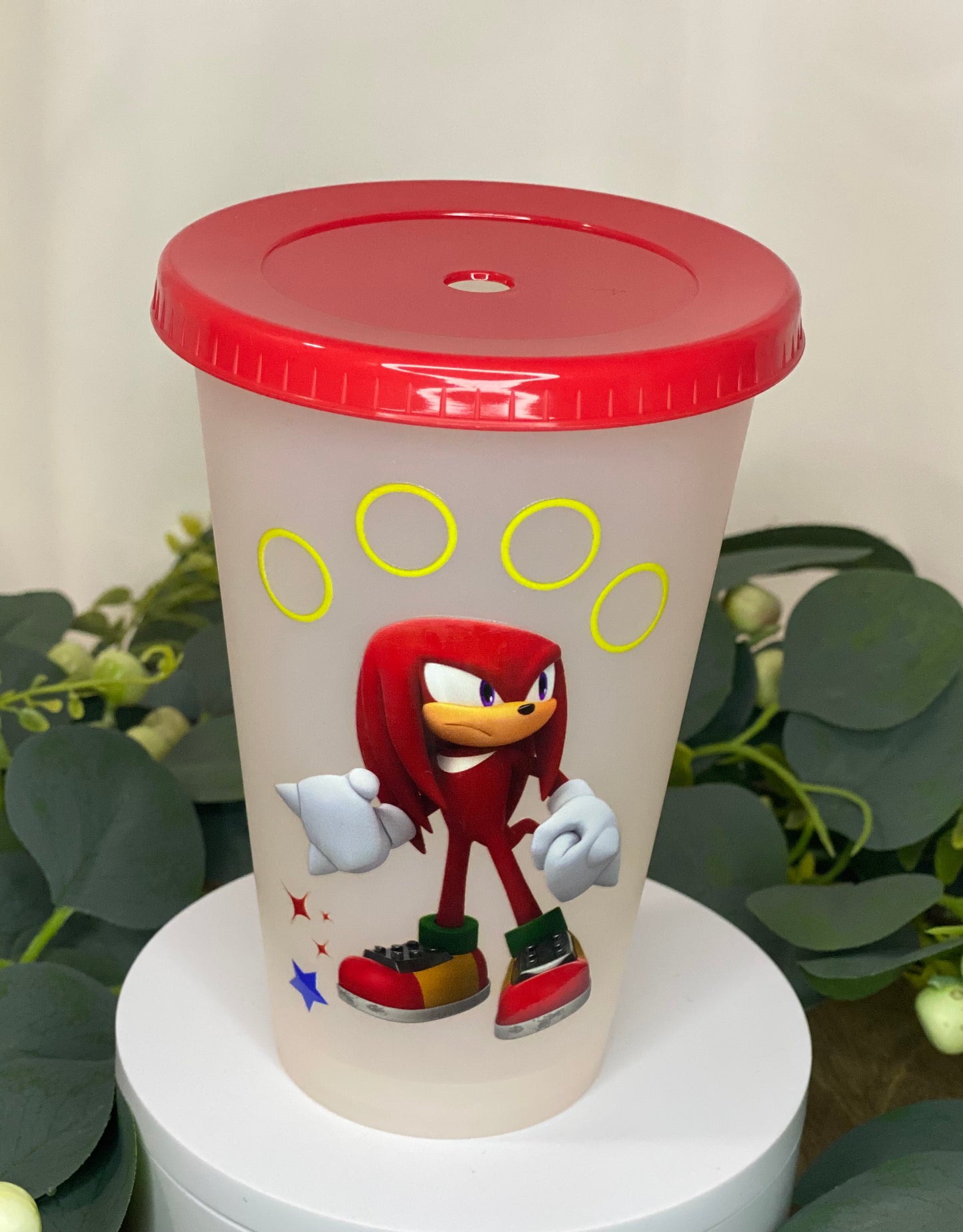 Red Top Color Changing Kids Cup