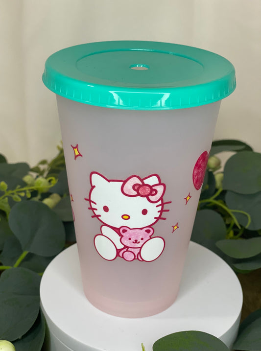 Girl Kitty Kids Cup