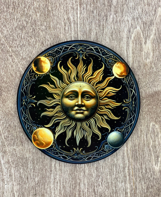 Sun n Planets Drink Coasters