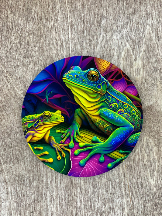 Frogs Drink Coasters