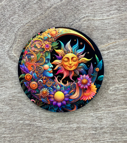 Moon & Stars Drink Coasters