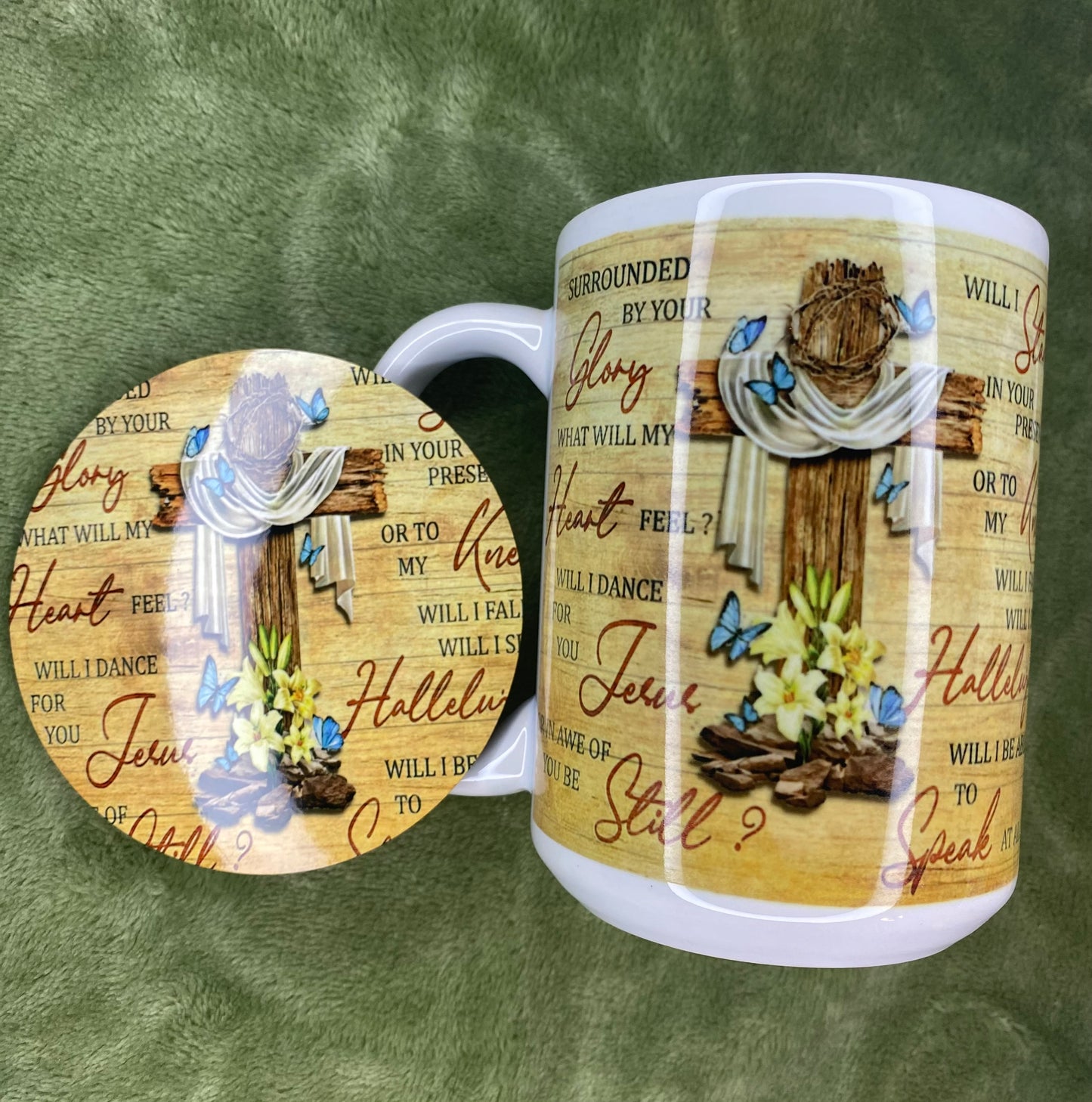 Religious Mug & Coaster Set