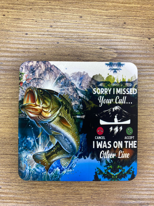 Missed Your Call Drink Coasters