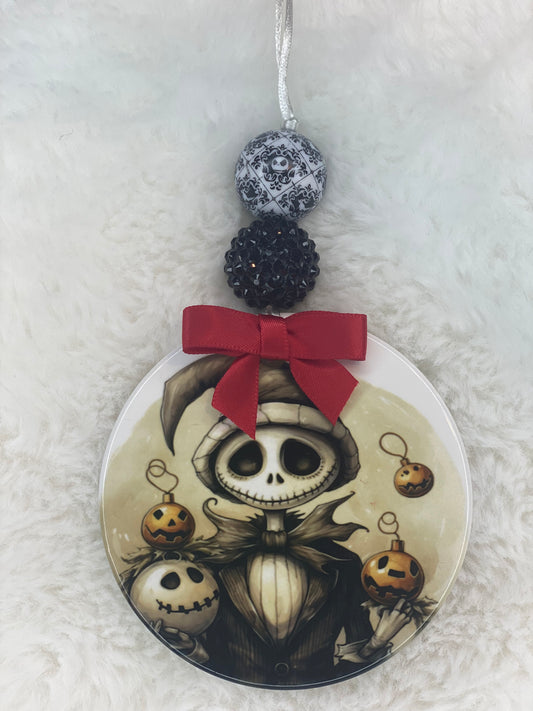 Ghostly Christmas Ornament