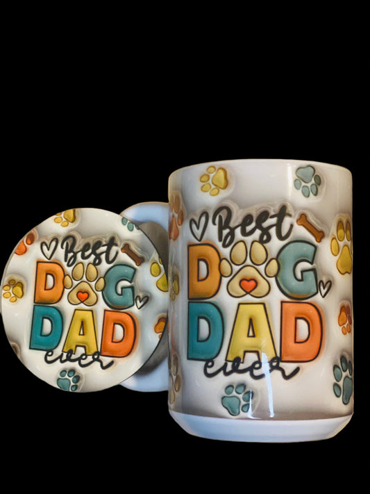 Best Dog Dad Mug Set