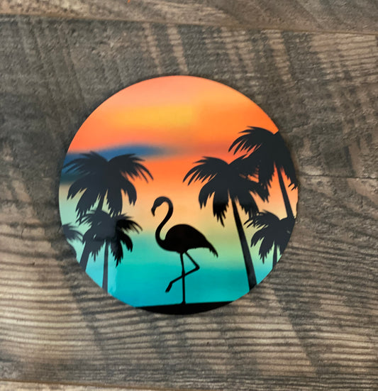 Flamingo Drink Coasters