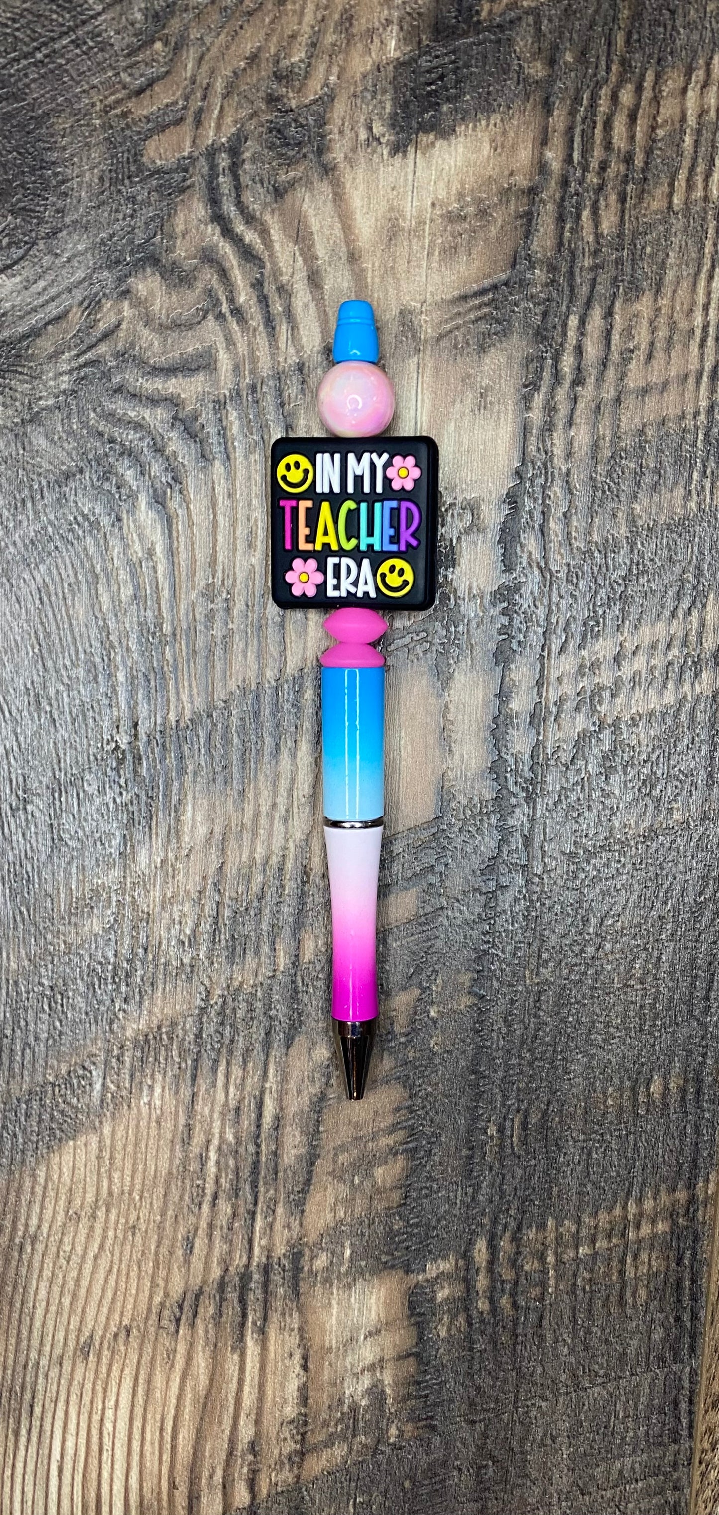 Teacher Era Beaded Pen