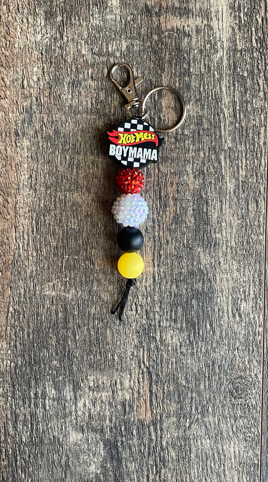 Boy Mama Keychain