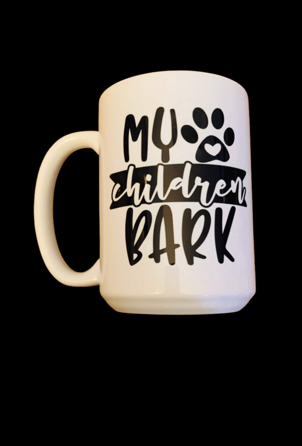 My Children Bark Coffee Mug