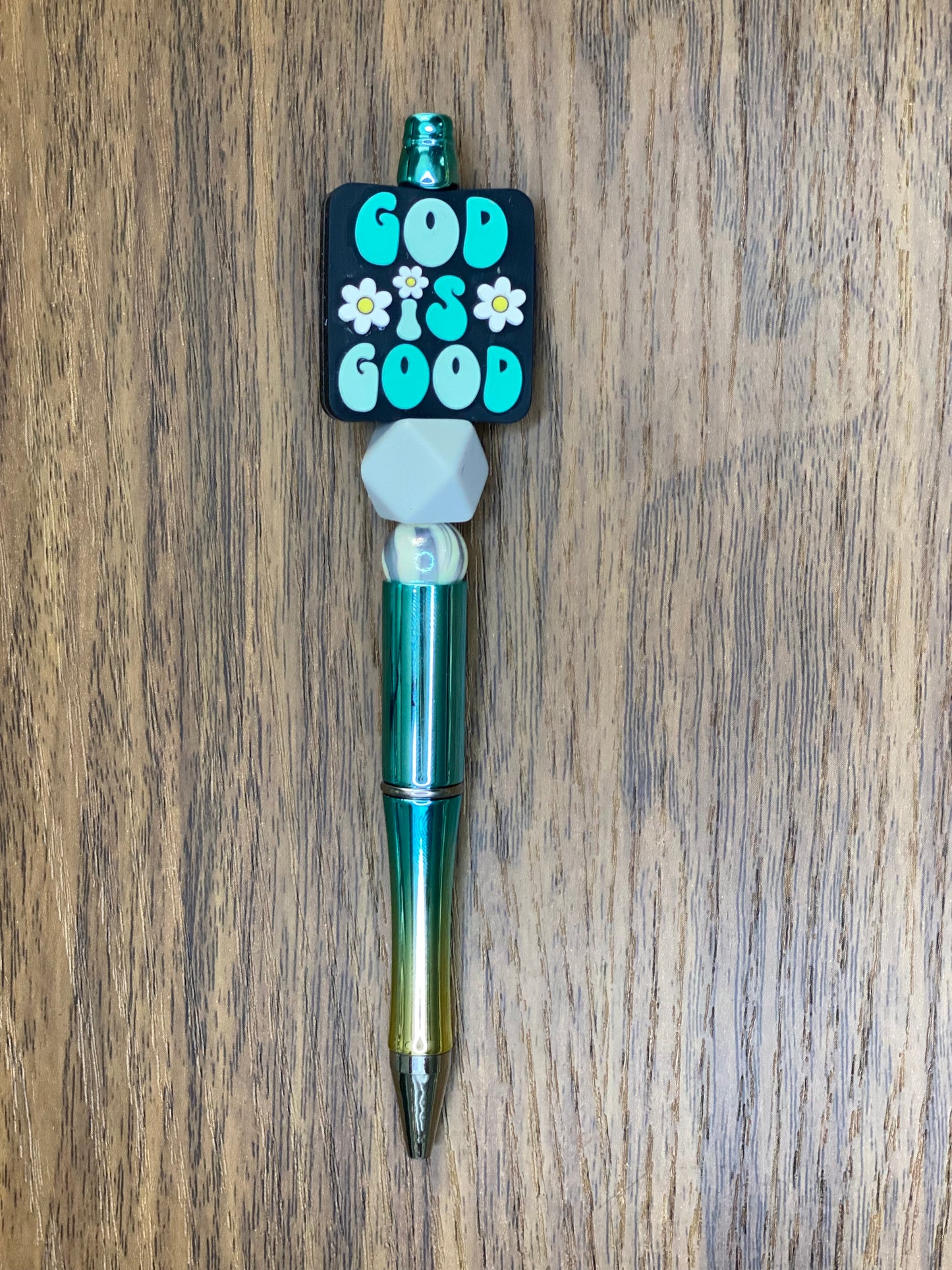 God is Good Beaded Pen