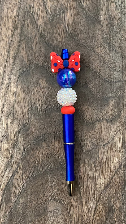 Bow Beaded Pen