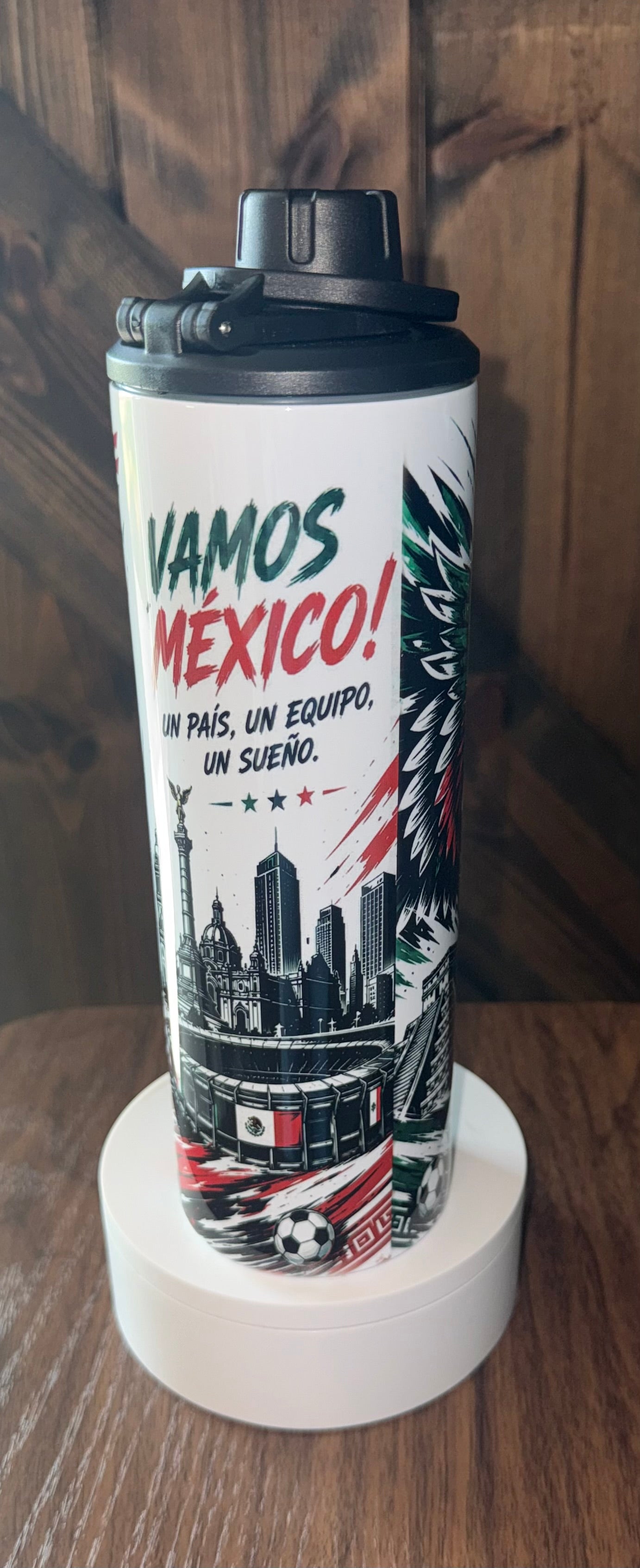2026 Mexico World Cup Water Tumbler | 20 oz Insulated Stainless Steel Sports Travel Cup