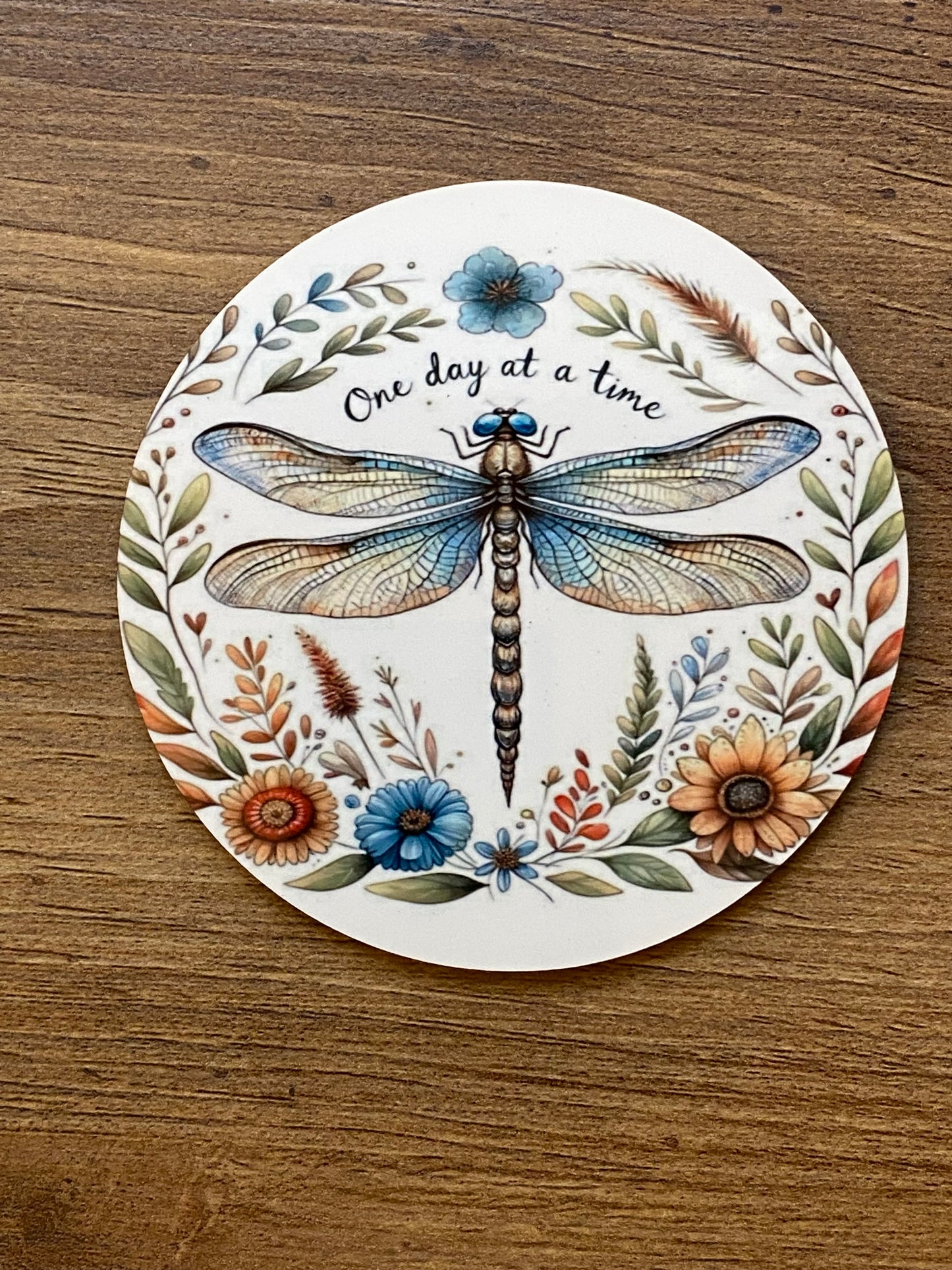 One Day at a Time Drink Coasters