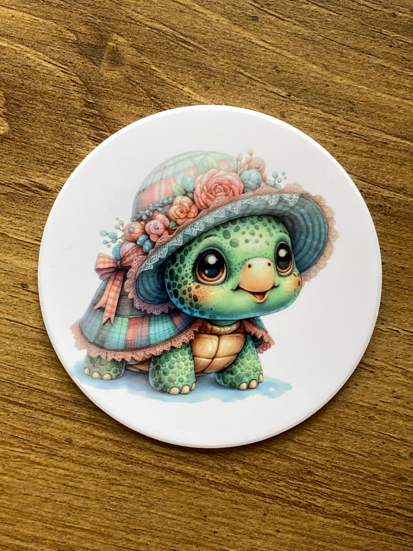 Cutesy Turtle Drink Coaster