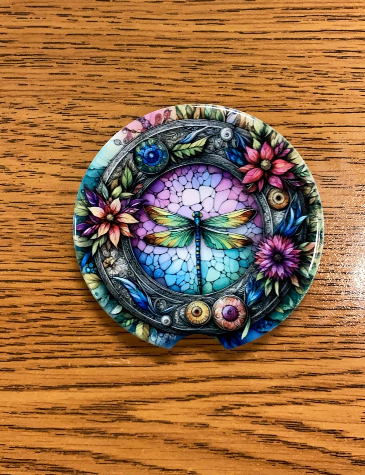 Dragonfly  Car Coaster Set