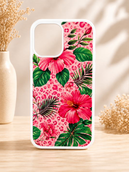 Tropical Hibiscus Phone Case