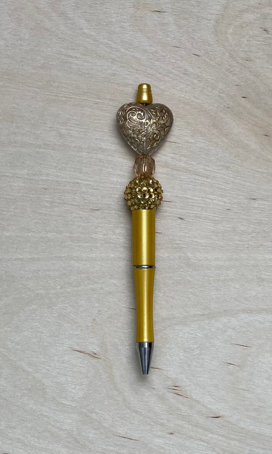 Golden Heart Pen