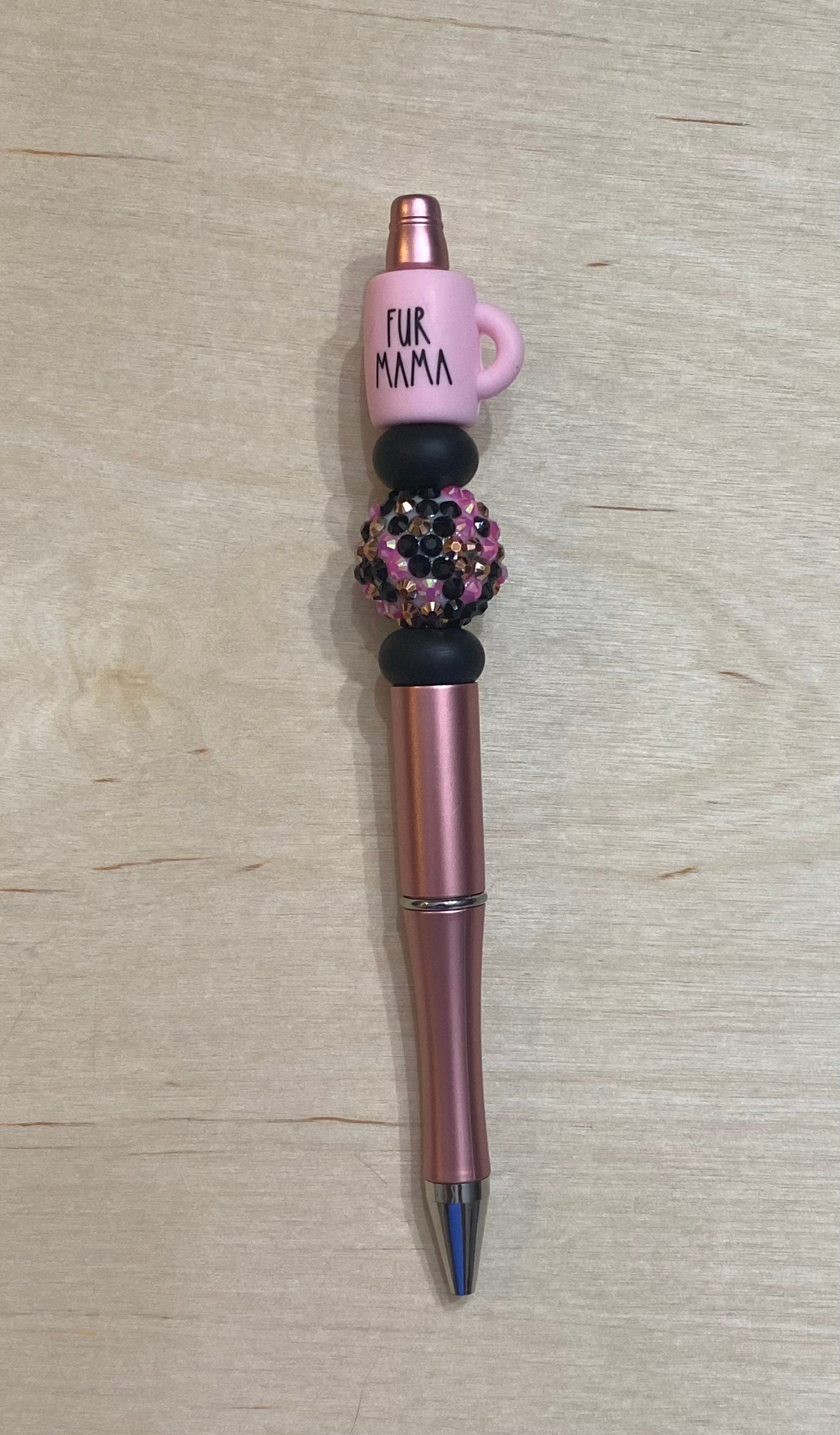 Fur Mama Beaded Pen