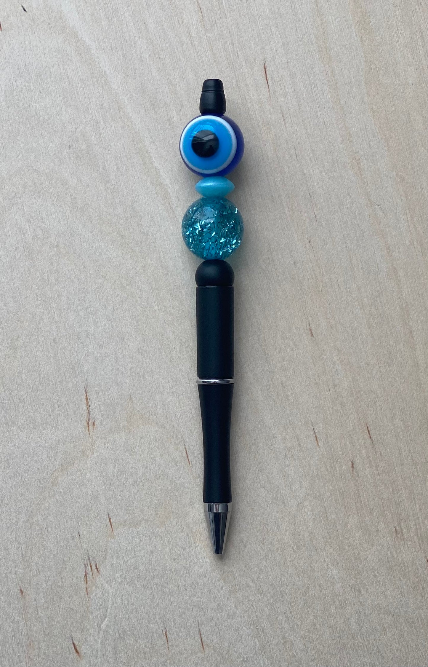 Evil Eye Beaded Pen