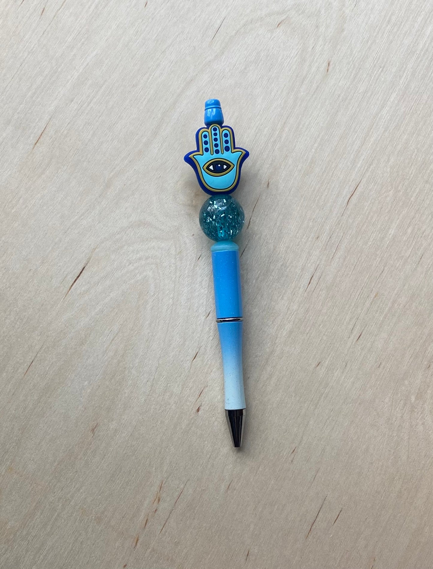 Hamsa Hand Beaded Pen